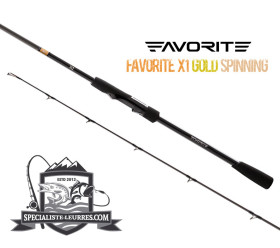 favorite x1 gold spinning avec logo