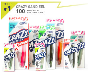crazy sand eel 100 fiiish
